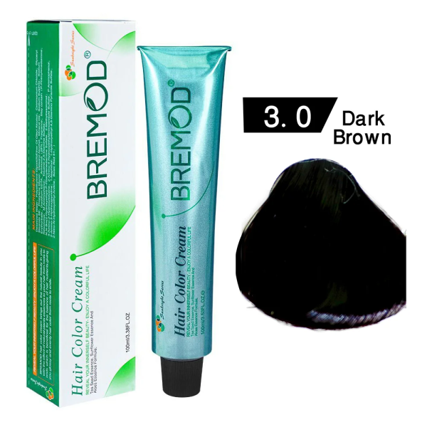 Bremod Hair Color Dark Brown 3.0