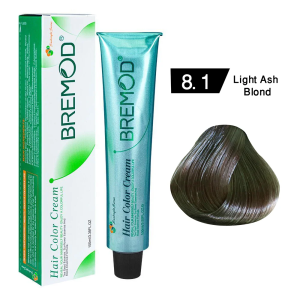 Bremod Hair Color Light Ash Blond 8.1