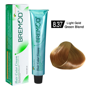 Bremod Hair Color Light Gold Green Blond 8.37