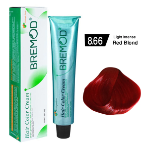 Bremod Hair Color Light Intense Red Blond 8.66