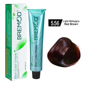 Bremod Hair Color Light Mahogany Red Brown 5.56