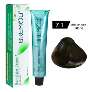 Bremod Hair Color Medium Ash Blond 7.1